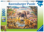 Pusle Ravensburger Primitive Nature 132843, 49 cm x 36 cm, 100 tk, mitmev&auml;rviline