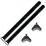 Joogihoidja adapter SKS Anywhere 11313, plastik, must v.