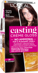 Juuksev&auml;rv L&rsquo;Or&eacute;al Paris Casting Creme Gloss, dark chocolate, 323, 180 ml