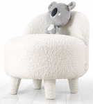 Tumba Hanah Home Moouv 3341, valge v., 46 cm x 46 cm x 51 cm