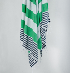 Rannar&auml;tik Foutastic Sultan 192DCH1558, valge v./s&uuml;gavsinine v./roheline v., 180 cm x 100 cm