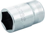 Padrunv&otilde;ti Bahco Hexagon Socket, HEX, 38 mm, 1/2", &Oslash;19 mm