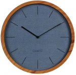 Kvartsseinakell Splendid Bern 85499812, sinine/pruun, 30 cm x 30 cm, 30 cm