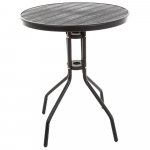 Aialaud Patio Detroit, must v., 60 cm x 60 cm x 70 cm