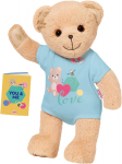 Pehme m&auml;nguasi Zapf Creation Baby born Bear 835593, sinine/beež, 36 cm