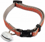 Kasside kaelarihm Beeztees Triangle 730472, 20 - 30 cm x 10 mm, oranž v./hall v.