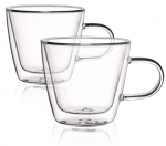 Topeltklaasist kruusikomplekt Homla Cembra Basic, l&auml;bipaistev v., 0.28 l