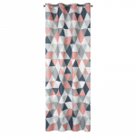 &Ouml;&ouml;kardin ZKPB-01, hall v./tumeroosa v., 140 cm x 250 cm