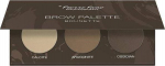 Kulmude v&auml;rv Pierre Rene Brow Palette, 3.9 g, beež v./tumepruun v. 03 brunette