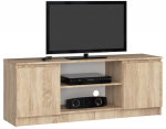 TV-laud Akord RTV, sonoma tamm v., 40 cm x 140 cm x 54 cm
