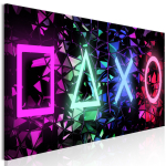 Reproduktsioon Artgeist Fun Symbols HKNW1539XXL, 150 cm x 50 cm