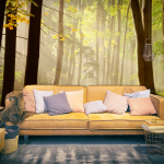 Fototapeet Artgeist Mysterious forest path FTNT1022SAM, 270 cm x 343 cm
