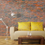 Fototapeet Artgeist Brick Wall, 193 cm x 250 cm