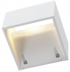 &Otilde;ue seinavalgusti SLV Logs, 9.5W, LED, IP65, valge v., 13 cm x 8 cm