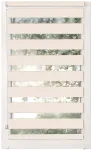 Ruloo Basic, kreemjasvalge, 125 cm x 150 cm