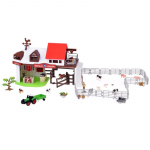 Kujukeste komplekt, farm Jokomisiada, 34 cm, 102 tk, mitmev&auml;rviline