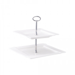 Serveerimisalus Ambition, 25 cm x 25 cm, 25 cm, Valge v.