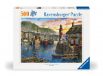 Pusle Ravensburger Sunrise In The Harbor, 36 cm x 49 cm, 500 tk, mitmev&auml;rviline