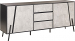 Kummut Shumee Blackpool, must v./hall v., 75 cm x 40 cm x 177 cm