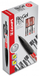Pastakas Luxor Gel Pen 7813/10, punane v., 0.7 mm