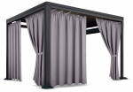 Paviljoni kardin ZMOT-05, 155 x 190 cm, tumehall v.