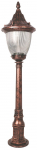 Vabalt seisev v&auml;lisvalgusti Opviq BSU-68186-BKR-M2-B, 60W, E27, IP65, pronks v./pruun v., 26 cm x 105 cm