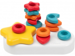 Arendav m&auml;ng, kuju sorteerija Chicco Smart2Play Cloud Pin, mitmev&auml;rviline, 16 tk