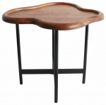 Kohvilaud Homla Enkel, pruun v./must v., 52 cm x 59 cm x 49 cm