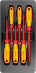 Kruvikeeraja komplekt Knipex 00 20 12 V01, risti/lame, isoleeritud, 20.2 cm, 6 tk