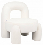 Tugitool Homla Viggo 747366, valge v., 69 cm x 73 cm x 80 cm