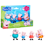 Kujukeste komplekt Hasbro Peppa Pig Family, 7.5 cm, 5 tk, mitmev&auml;rviline
