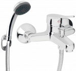 Vannisegisti koos du&scaron;ikomplektiga Ferro Deco, kroom