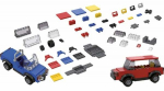 Konstruktor Eduplay Vehicles, 250 tk, mitmev&auml;rviline