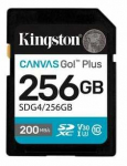 M&auml;lukaart Kingston Canvas Go! SDG4/256GB, 256 GB, 200 Mb/s
