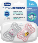 Luttide komplekt Chicco PhysioForma Light, 2 kuud, roosa v./hall v.