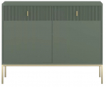 Kummut Maggiore MA02, kuldne v./roheline v., 82.6 cm x 104.2 cm x 39 cm