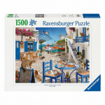 Pusle Ravensburger Cats Of Mykonos, 60 cm x 80 cm, 1500 tk, mitmev&auml;rviline