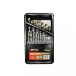 Metallist puurikomplekt AWTools AW41205, metall/teras/plast, hss-g, silindriline, 1-13 mm x 19 cm
