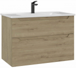 Vannitoakapp valamuga Kalune Design Messina, tamm v., 45 cm x 85 cm x 55 cm