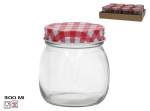 Purk Kitchen&GO Gingham, 80 mm, 0.3 l, l&auml;bipaistev v./valge v./punane v.