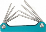 Kuuskantv&otilde;tmete komplekt Forsage F-5087F, kuusnurkne, 15.5 cm, 8 tk