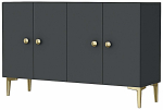 Konsoollaud Kalune Design Simple 120, antratsiit v., 32 cm x 120 cm x 75 cm