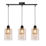 Valgusti lagi Candellux Lighting Ducato 33-51462, E27, 3 x 40 W, merevaigu-kollane v. / must v.