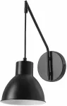 Valgusti seinale Candellux Lighting Inezz 21-47434, E27, 1 x 60 W, must v. / must v.