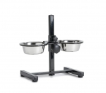 Statiiv koos kaussidega koera jaoks Beeztees Bowl Set 20, 3.26 l, must v./hall v.