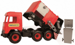 M&auml;nguasja pr&uuml;giauto Wader Middle Garbage Truck 32113, punane v.