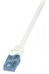Juhe Logilink Patch Cat.6A 10GE Home U/UTP RJ-45 8P8C, RJ-45 8P8C, 0.5 m, valge v.