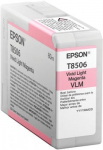 Tindiprinteri kassett Epson C13T850600, violetne v., 80 ml