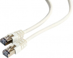 Juhe Gembird PP6 FTP Cat6 Patch Cord RJ-45 8P8C, RJ-45 8P8C, 3 m, valge v.