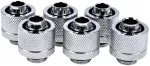 &Uuml;leminek Alphacool Eiszapfen Connector Series S, kroom v., 6 tk